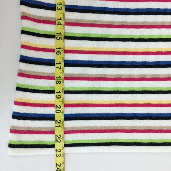 Designers Originals Muliticolor Striped Sleeveless Knit Sweater Tank - Picture 9 of 9